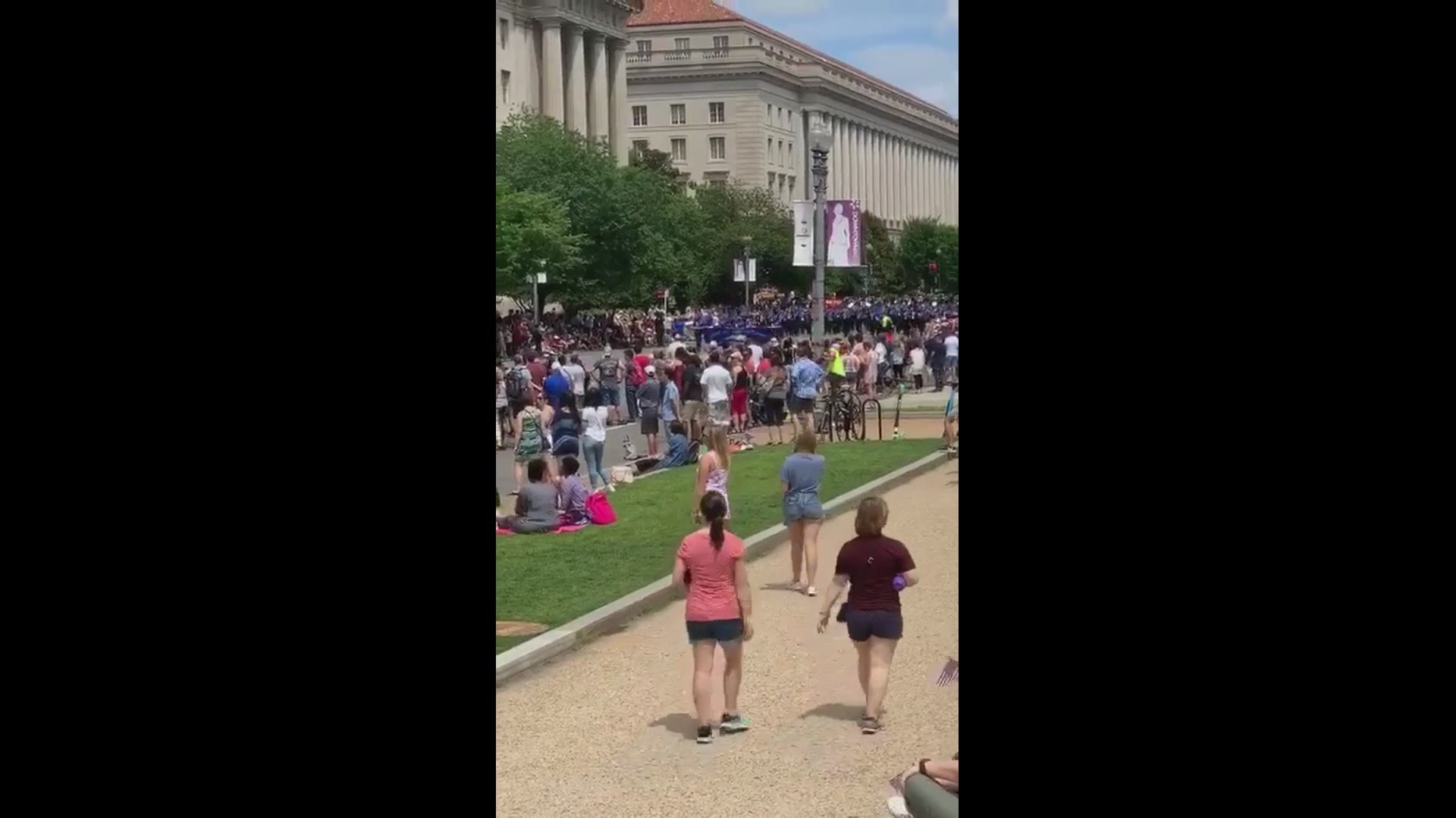 The band performed in the Memorial Day parade in Washington D.C.