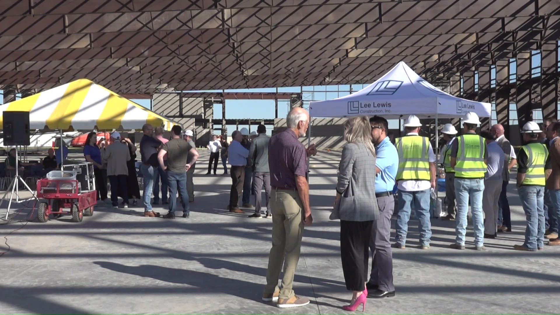 Odessa celebrates major milestone in construction of $145M sports ...