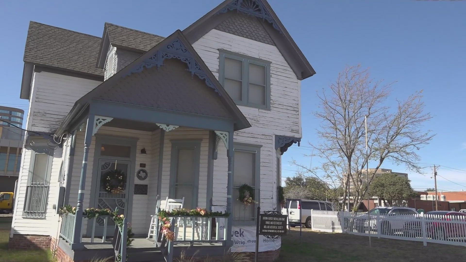 The event was held at the Brown-Dorsey House, a historical home in downtown Midland.