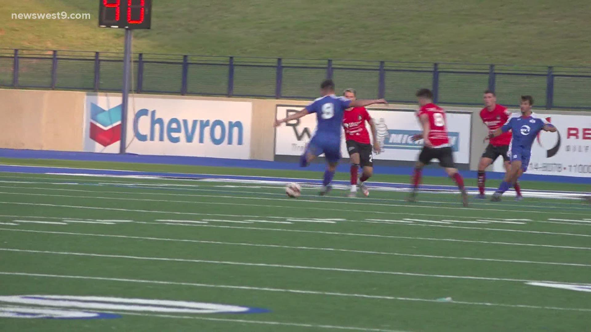Sockers FC was back at home as they faced the Laredo Heat.