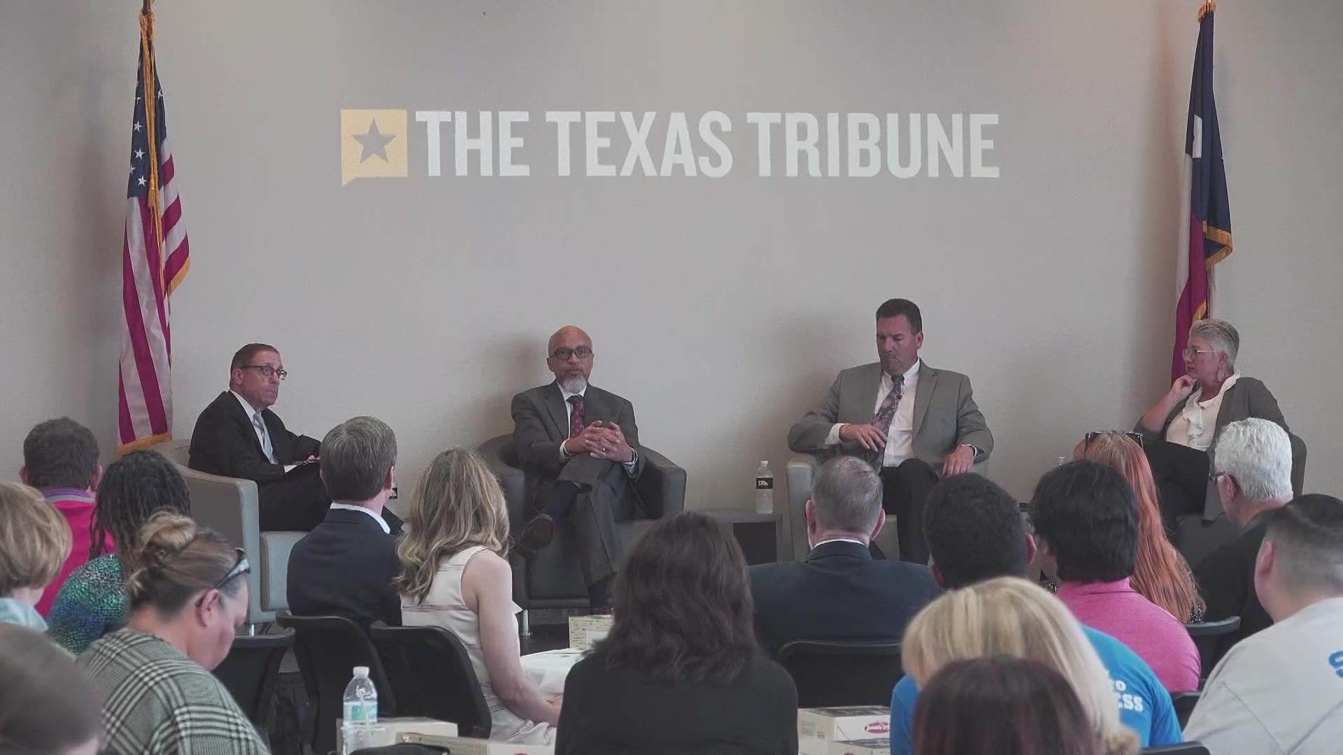 The Tribune was joined by the presidents of Odessa College and UTPB as well as ECISD's superintendent.