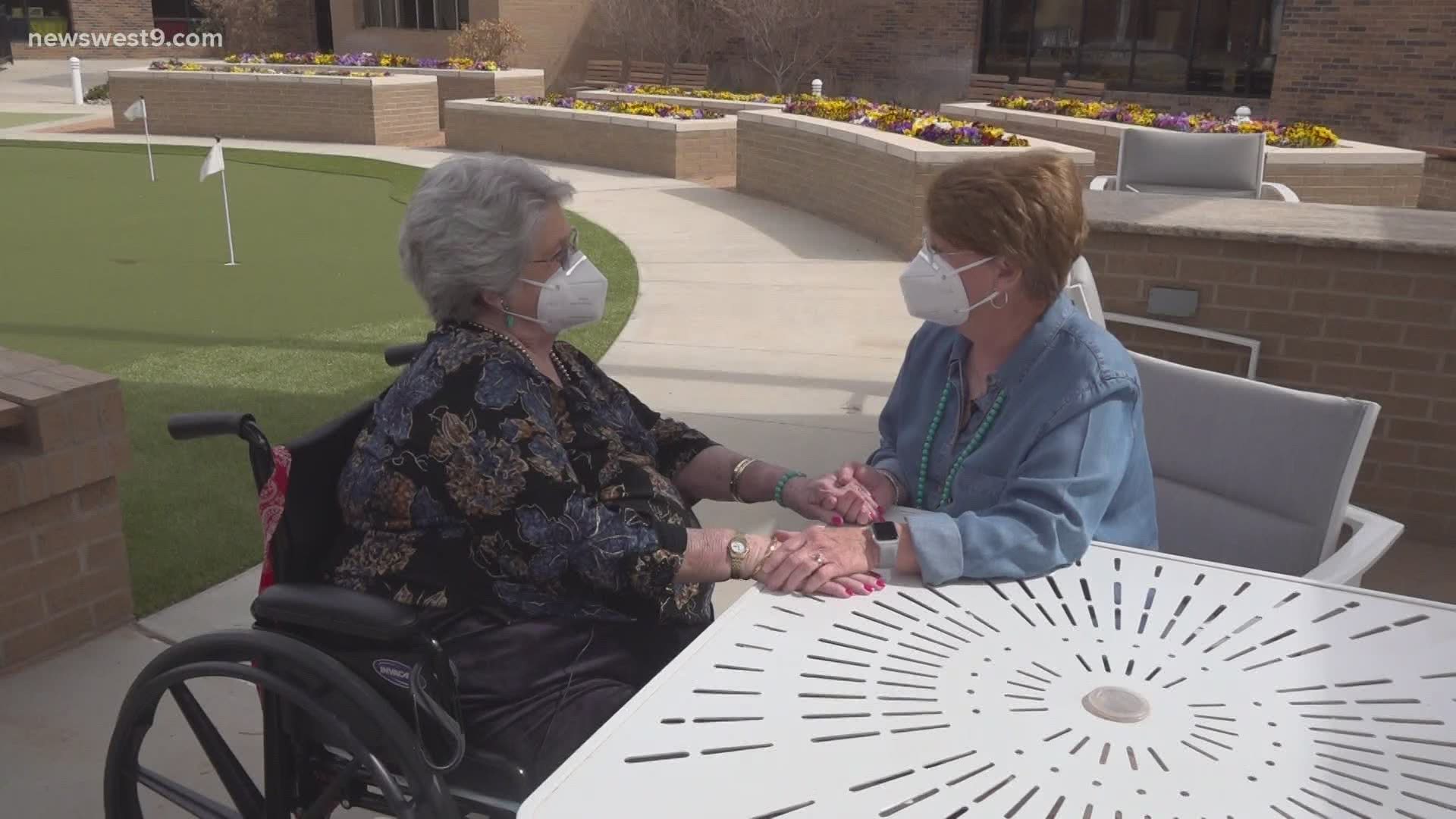 Joann Scott and Carolyn Thompson finally got the reunion they've been waiting for.