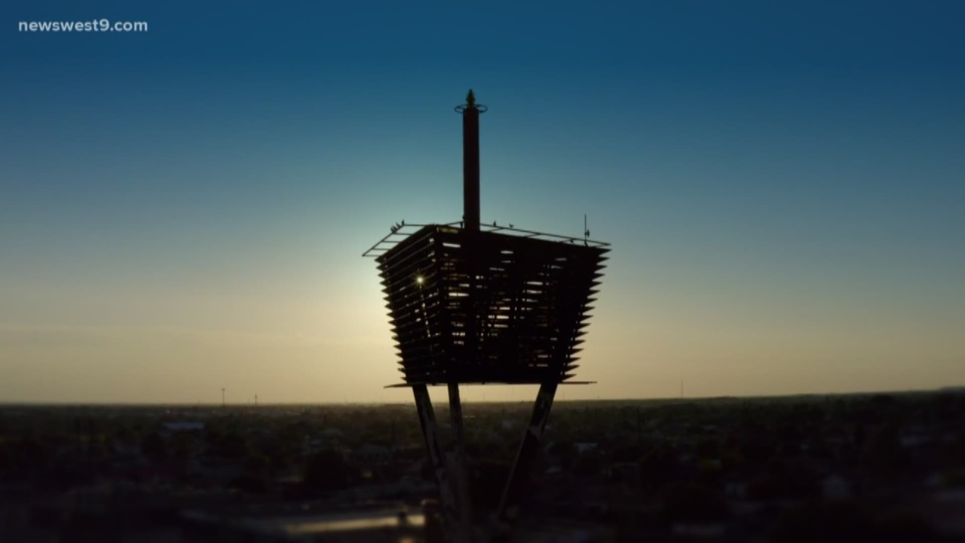 The film focuses on the Odessa Spire, which is now the tallest lighted public art installation in Texas.