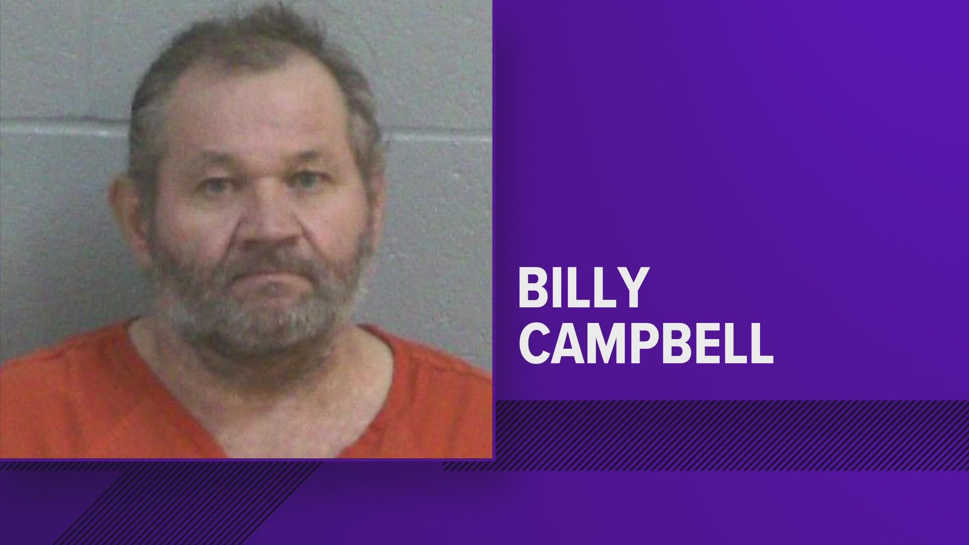 Billy Joe Campbell, 59, was initially arrested back in October 2021 for injury to elderly person, according to an Ector County Sheriff's Office spokesperson.
