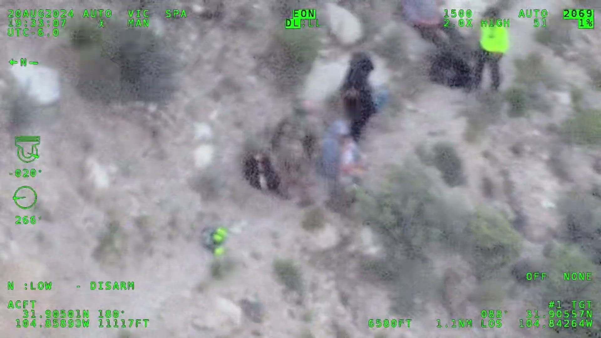 On Aug. 20, Guadalupe Mountains National Park Rangers notified the Texas DPS Aircraft Operations Division about a distressed family of hikers.