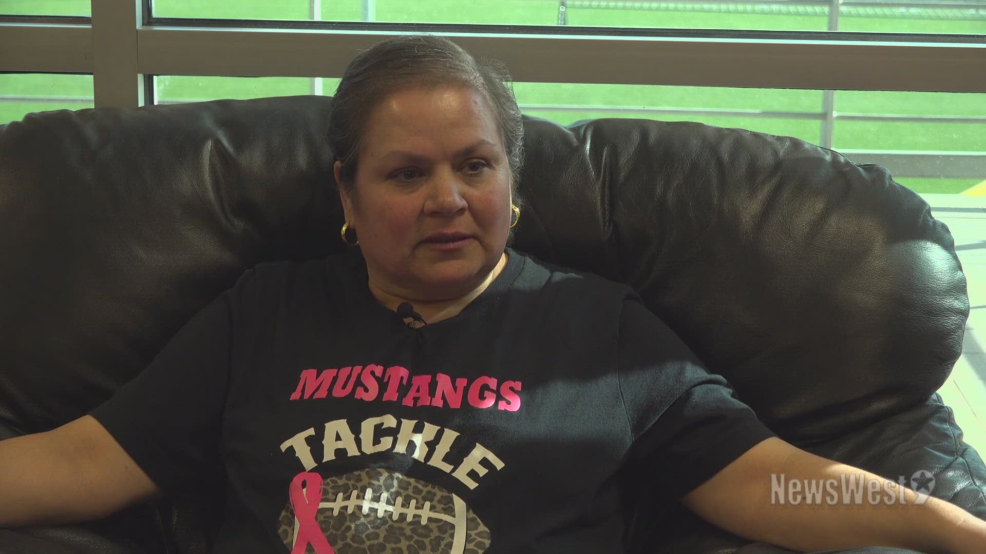 The athletic programs came together and donated money to custodian Olga Figueroa as she battles cancer.