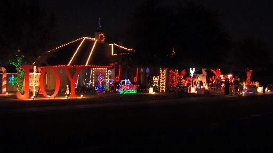 Midland Home Displays Over 57,000 Christmas Lights, Gives Back to the