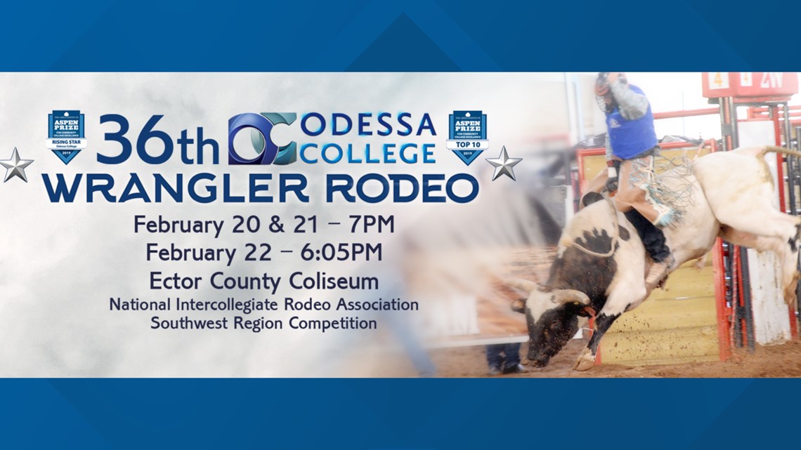 Odessa College to hold 36th Annual Wrangler Rodeo event