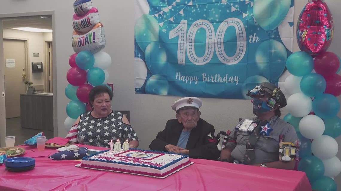 Local Veteran Celebrates 100th Birthday In Odessa | Newswest9.com