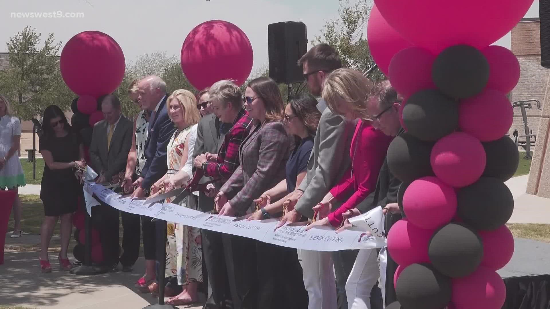 The new facility includes clinical classrooms, training facilities and an anatomy lab.