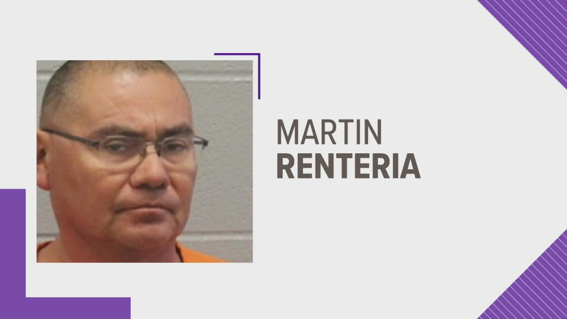 According to the DOJ, Martin Renteria enticed the child into sexual acts multiple times in exchange for expensive gifts.