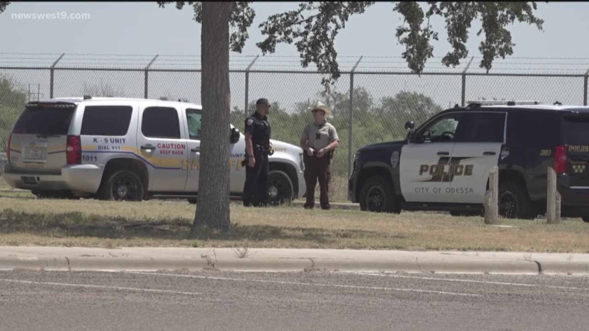 After protesting in front of the Ector County Sheriff's Office, protesters tried to take the protest to Sheriff Mike Griffis' home.