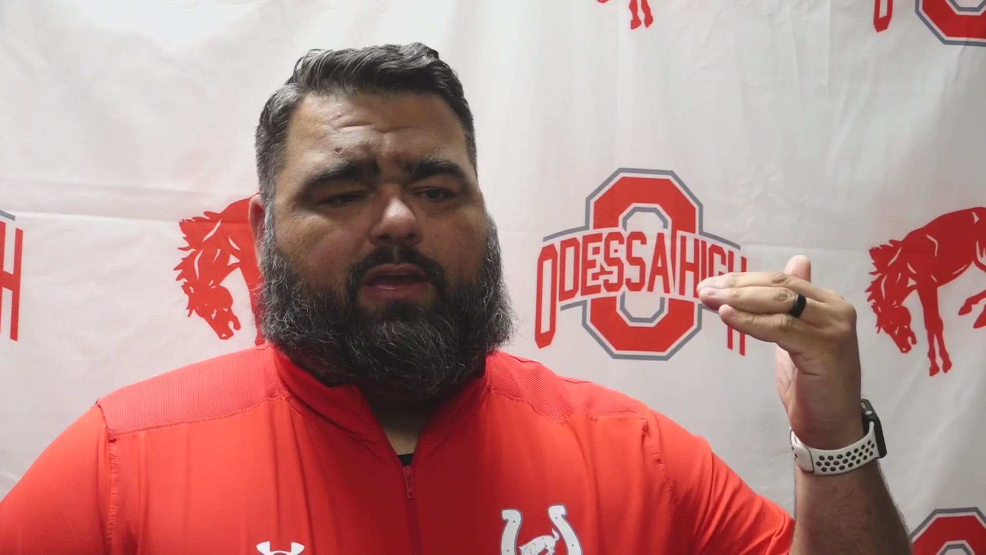 Julian Mendez has made many football stops on his way to West Texas and the Bronchos.