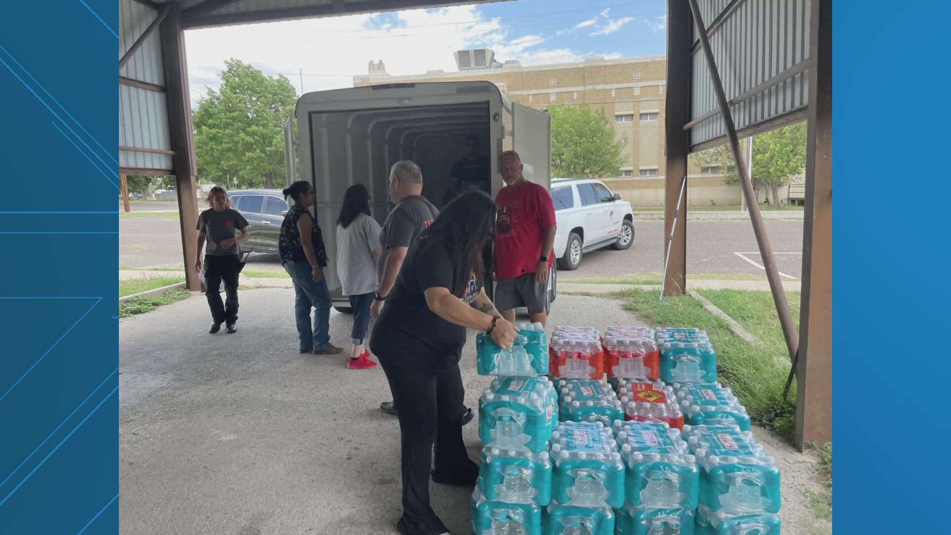 "We'll continue to receive donations if anybody in the area within the Permian Basin would like to help out in any way," said Superintendent Dr. Bryan Hernandez.