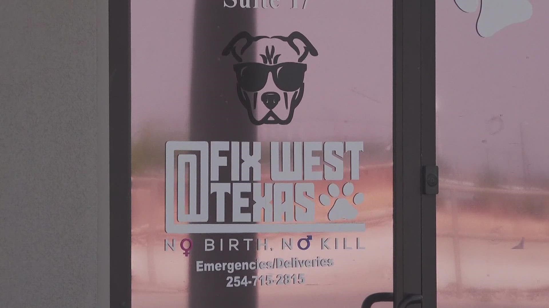 In its three years, non-profit Fix West Texas has been dedicated to preventing unwanted litters, keeping pets healthy and reducing shelter intake.