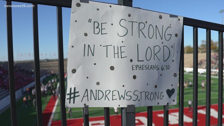 West Texas communities rally around Andrews to support the band in their 2nd round playoff game