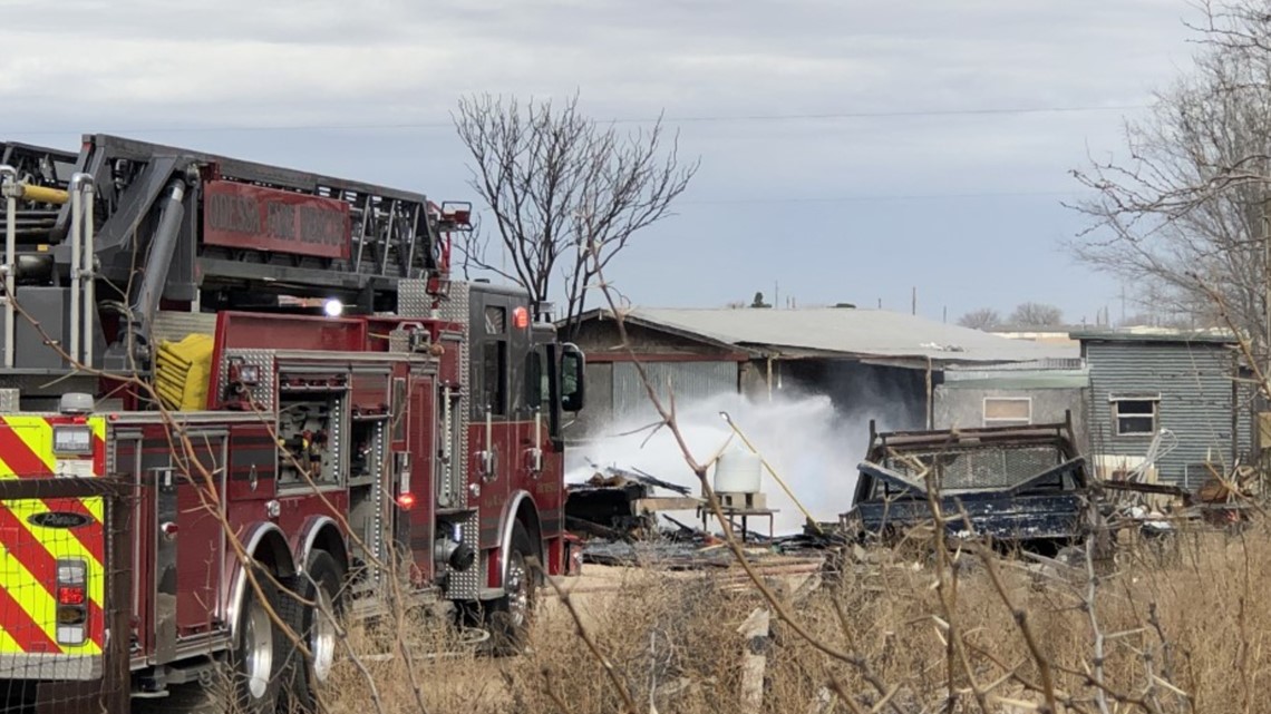 Odessa Fire Rescue responds to structure fire