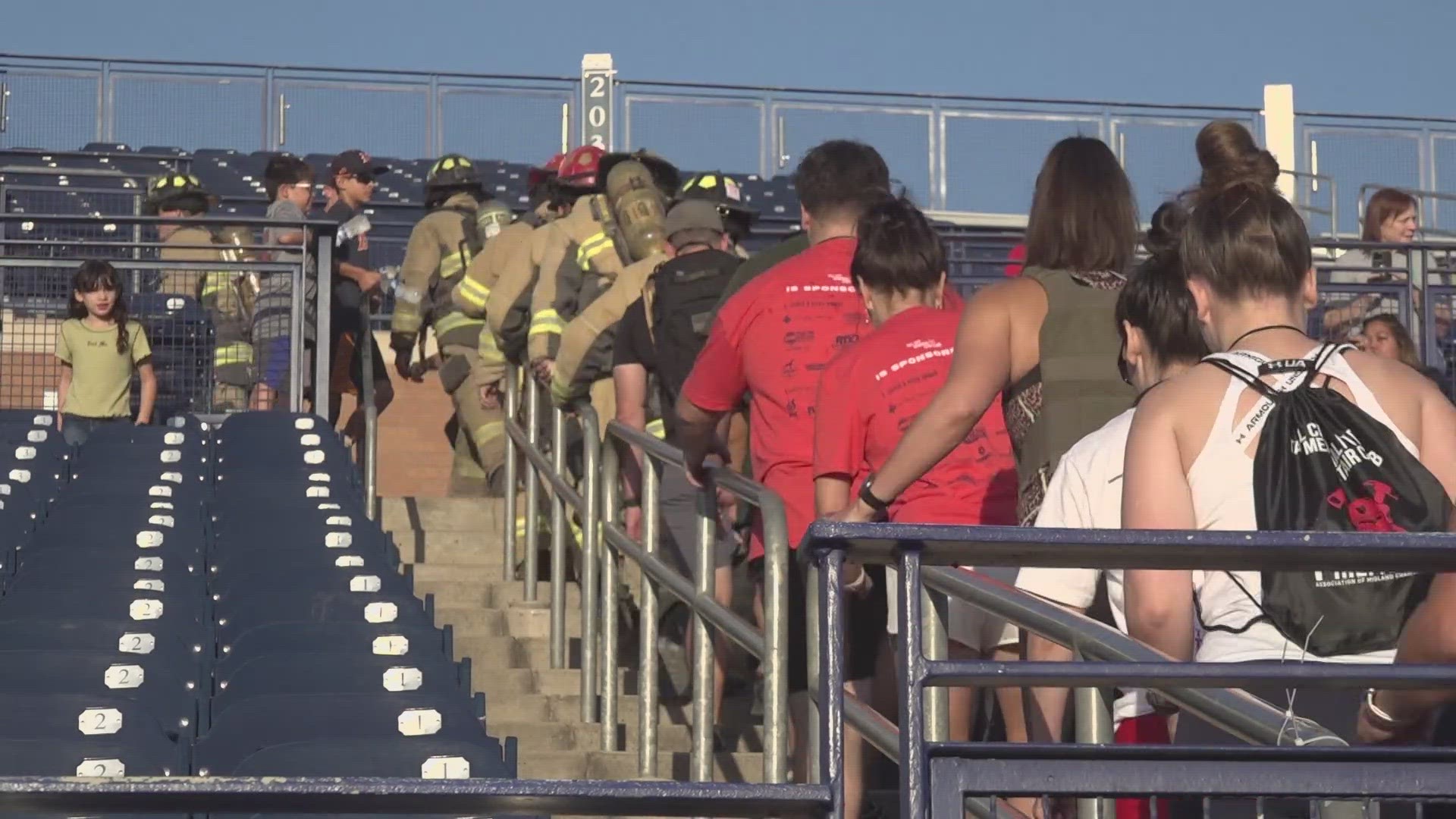 First responders and civilians alike came together to honor the fallen.