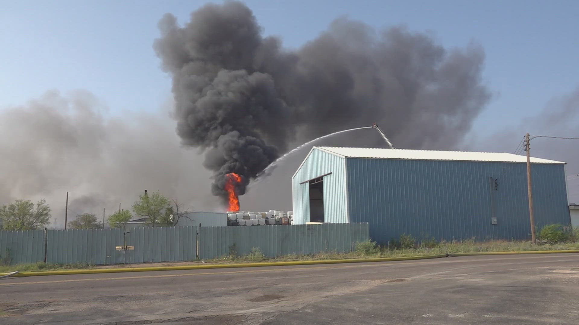 Landgraf said in the post that the TCEQ has ran some tests from the site of the chemical container fire in Odessa.