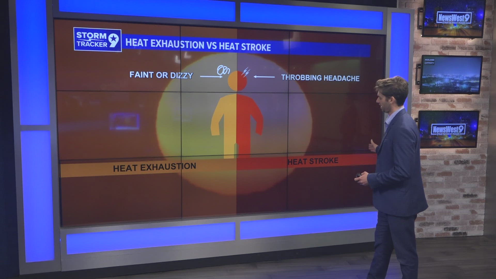 Heat stroke and exhaustion are common across Texas and the signs are pretty obvious.