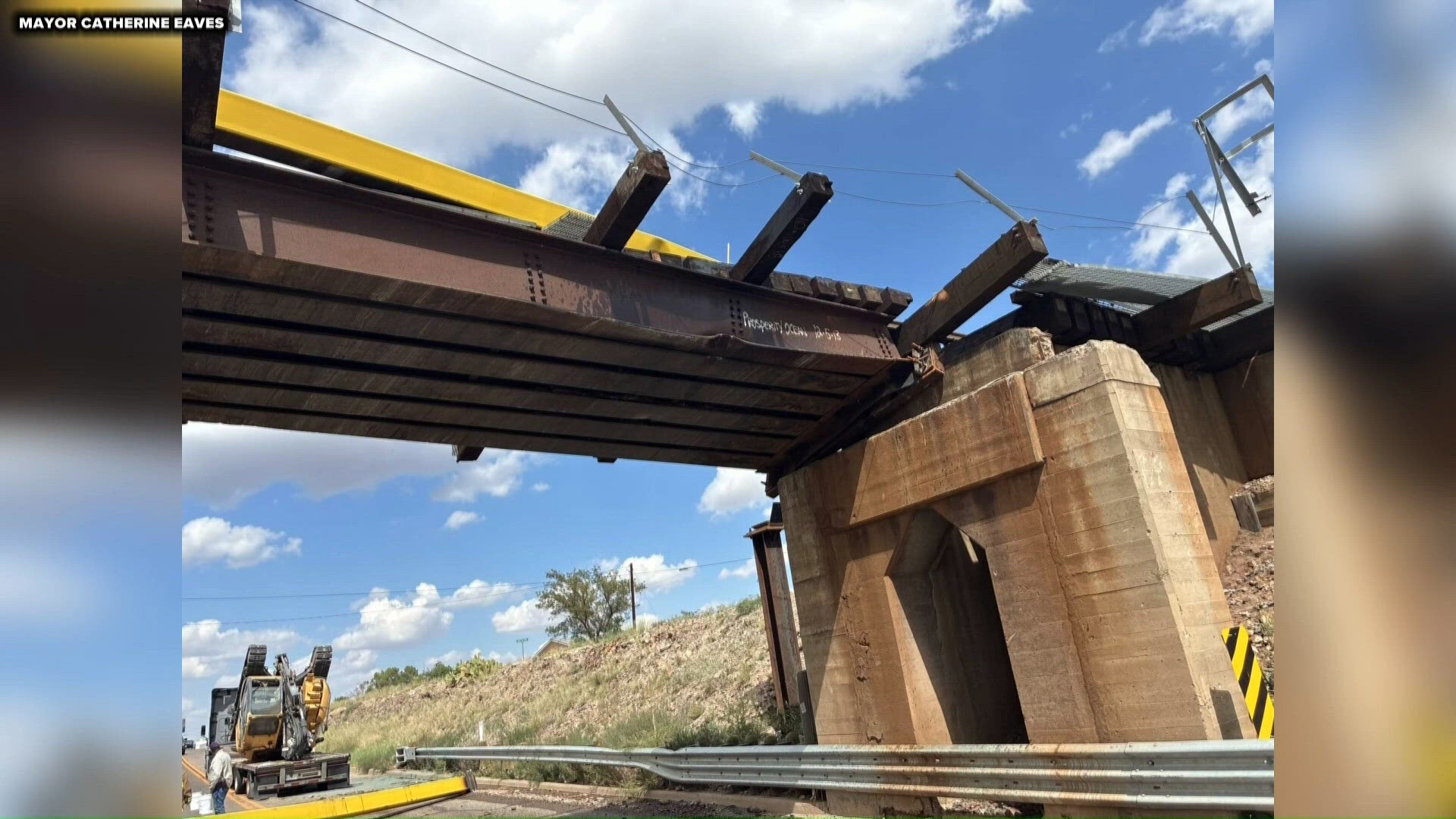 Alpine Mayor speaks out on railway bridge accident | newswest9.com