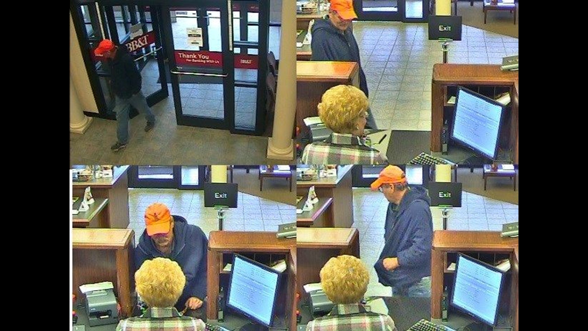 Police believe Midland bank robbery suspect is same person as last week ...