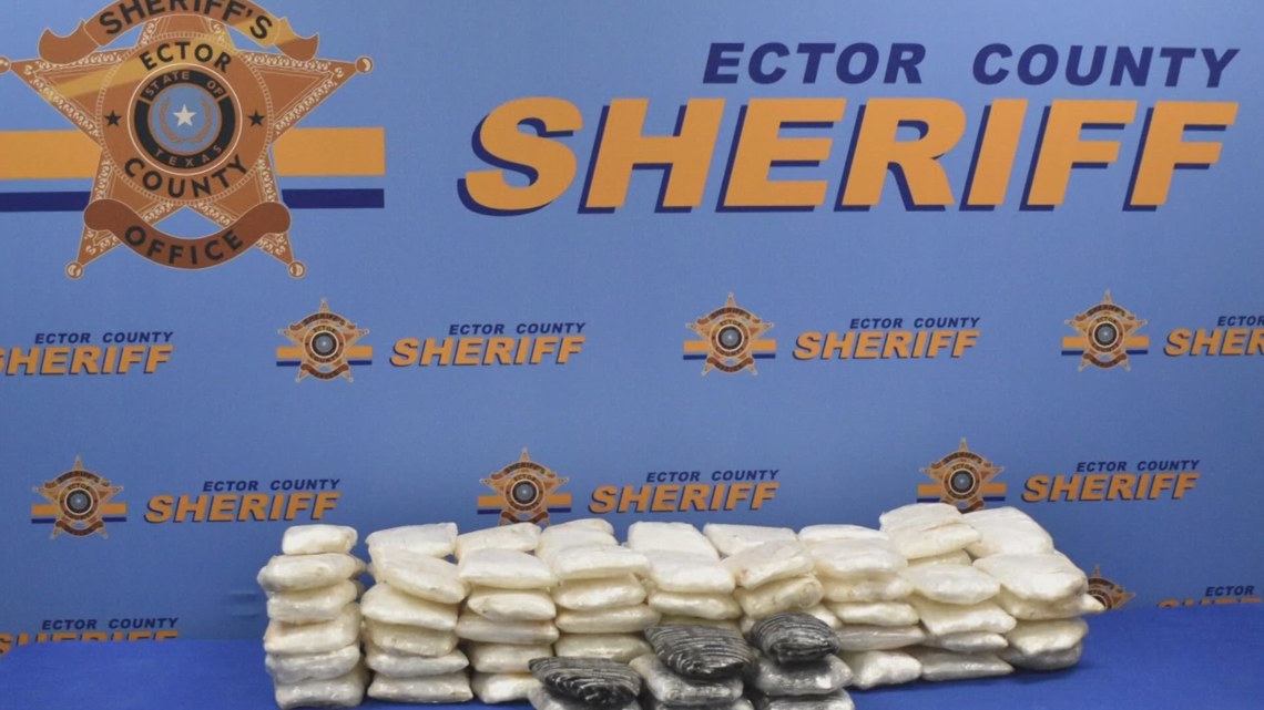 Traffic stop leads to major meth seizure in Ector County | newswest9.com