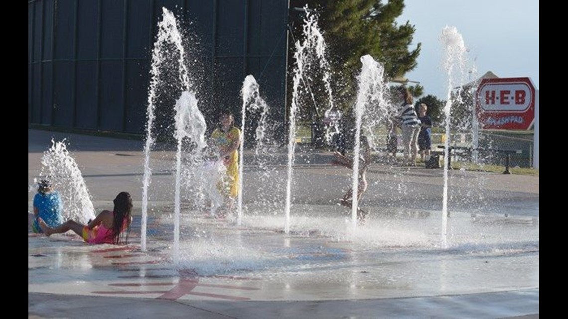 Midland splash pad opens Friday
