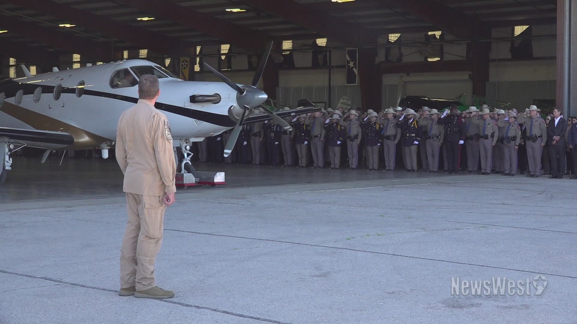 Several West Texas law enforcement agencies came together as a family to show their respects. The memorial served as a final sendoff for Trooper Ramirez Vasquez.