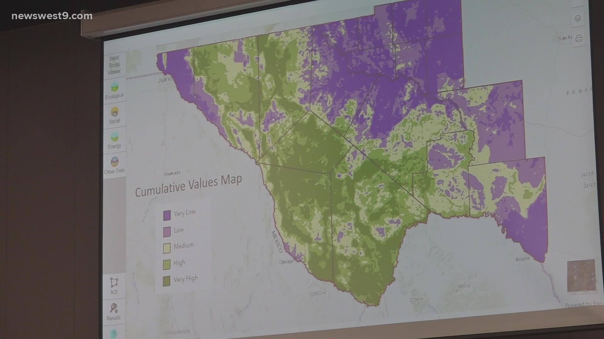 The summit was put on by the Borderlands Research Institute of Sul Ross.