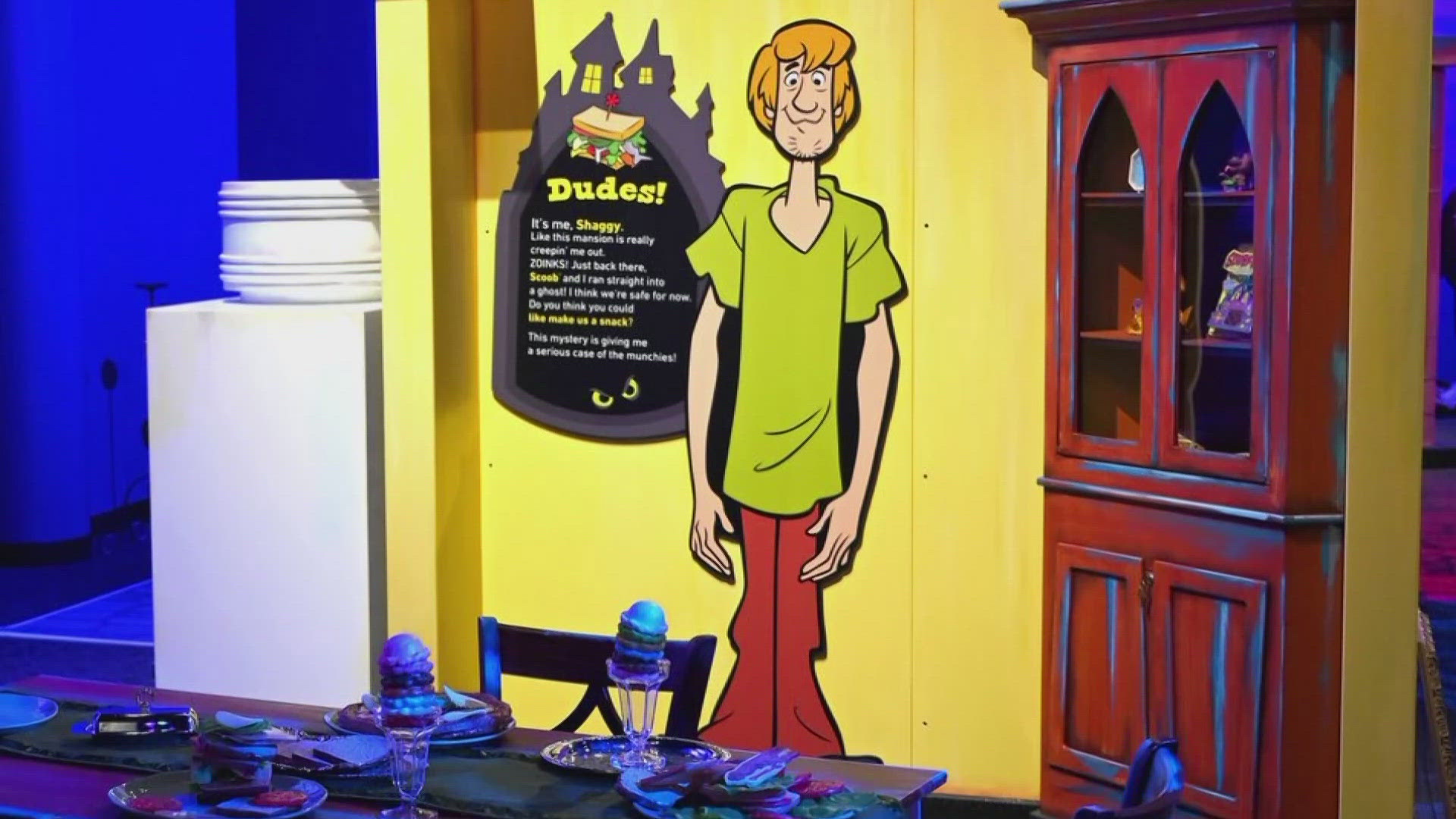 The new exhibit is called "Scooby Doo Mansion Mayhem." The exhibit is expected to open some time in 2026.