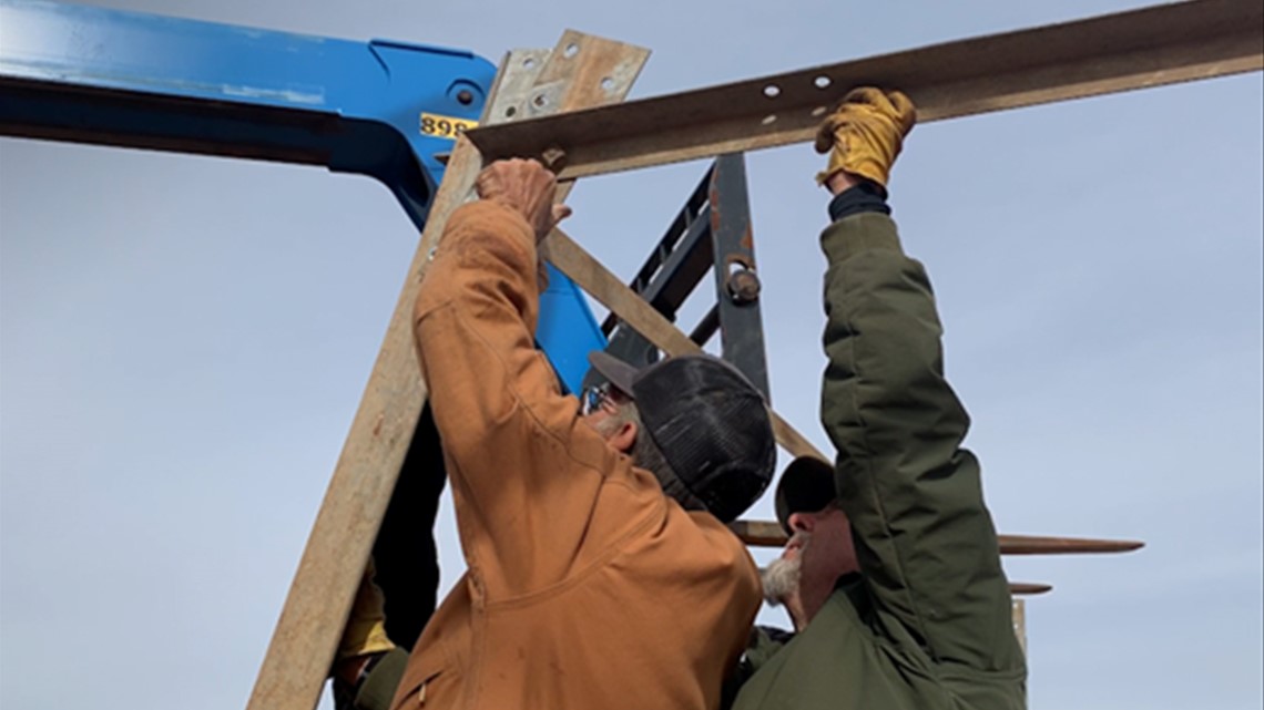 Vintage 1930 s Oil Derrick Comes To Life Newswest9