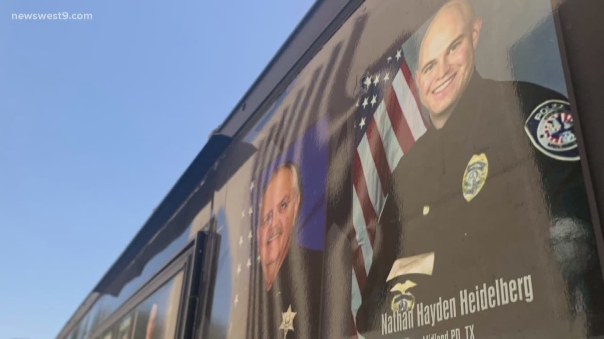 EOW Ride to Remember stops in Midland to honor Nathan Heidelberg