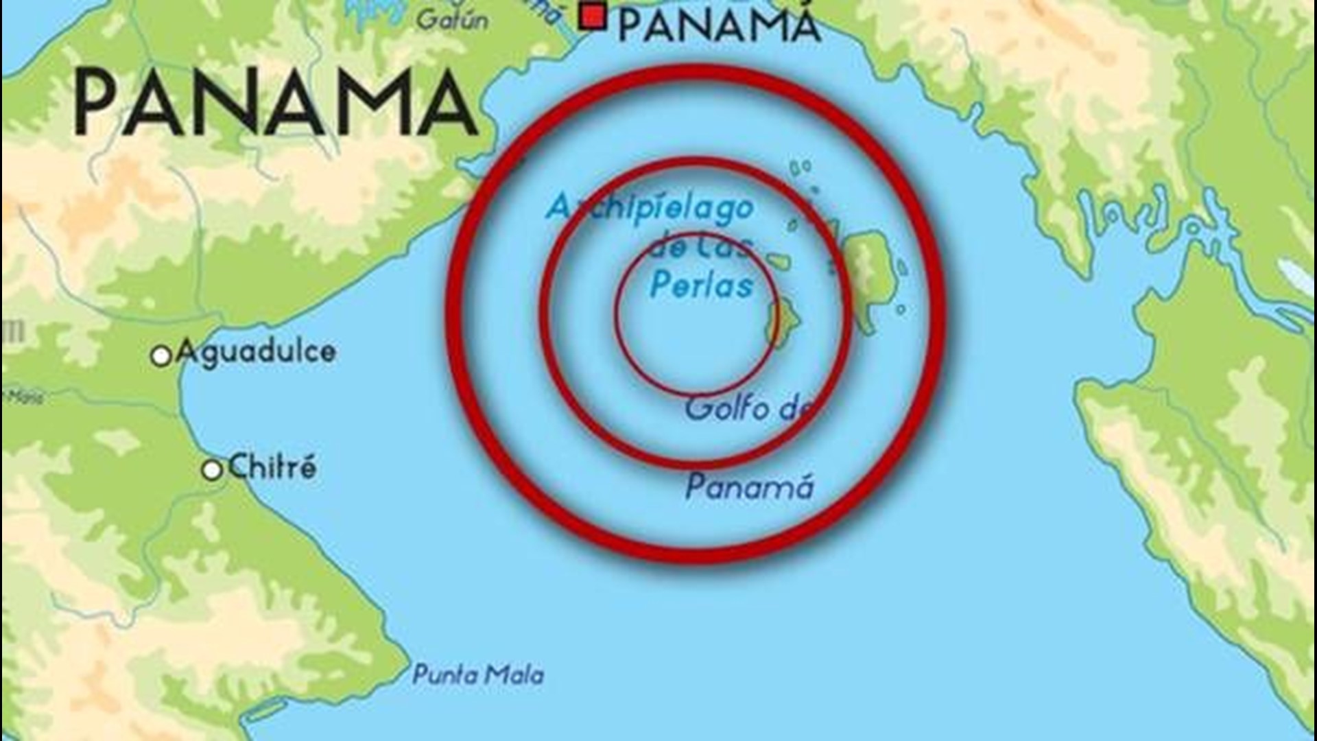 Magnitude6.6 Earthquake Strikes off Pacific Coast of Panama