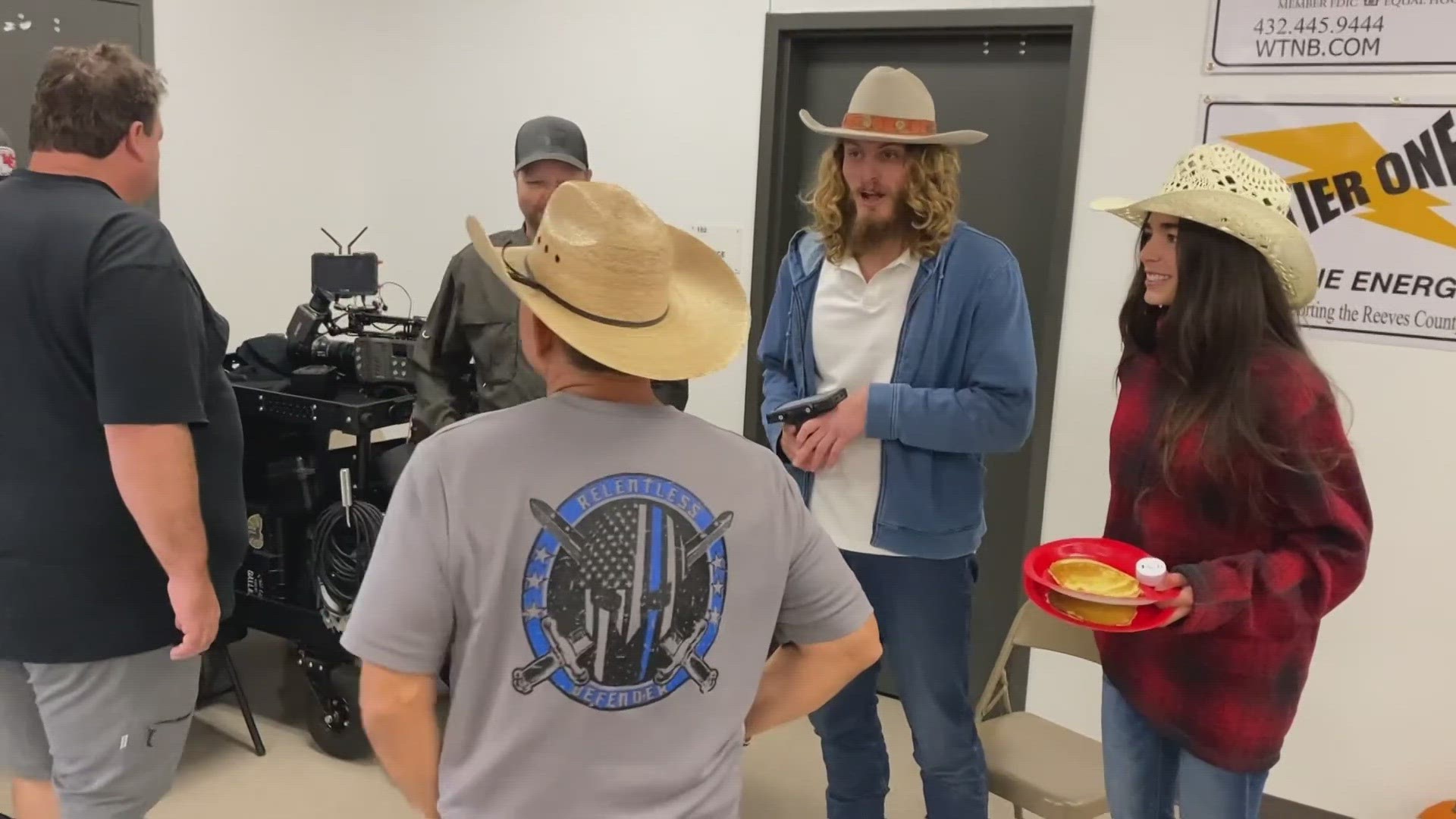 Breckyn Hager, the Director of the film, calls Pecos the heart of West Texas and hopes to sell the documentary to Disney.