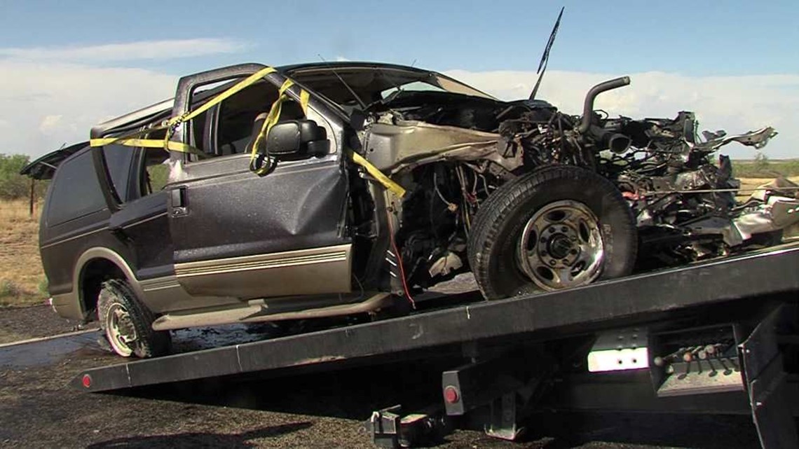 Three Vehicle Accident Near Kermit Leaves Behind a Big Mess