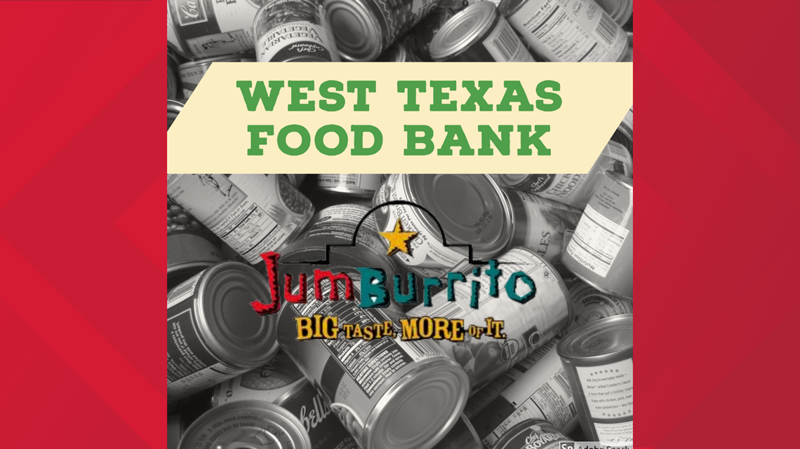 West Texas Food Bank and Jumburrito team up 10th year in a row to feed