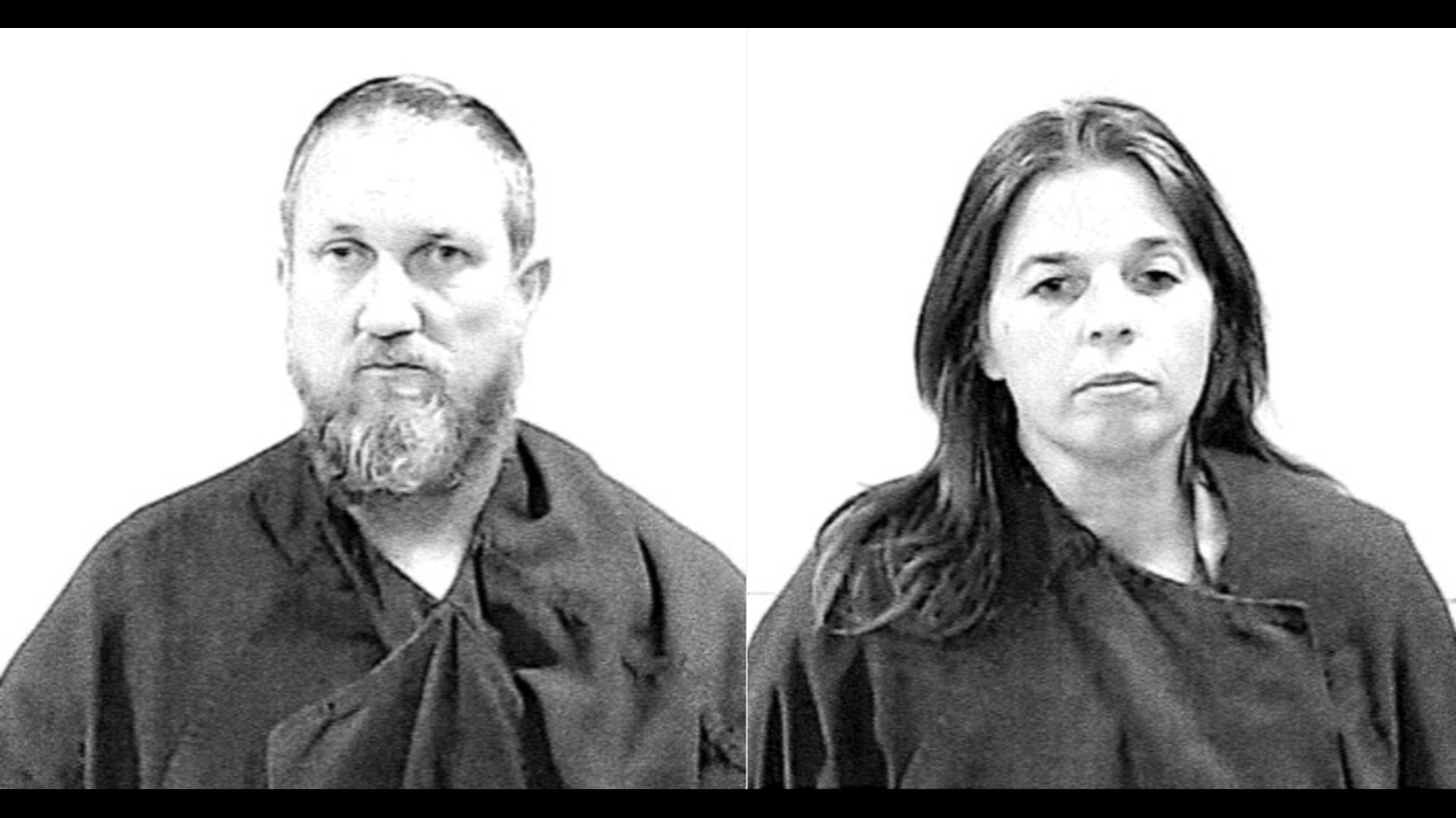 John L. Warren and Cynthia Warren were arrested Monday in Lowndes County, Georgia.