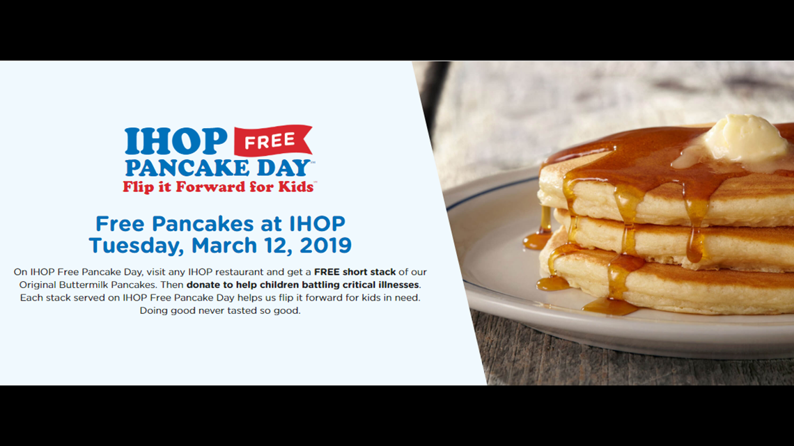 IHOP Free Pancake day supports Medical Center Hospital