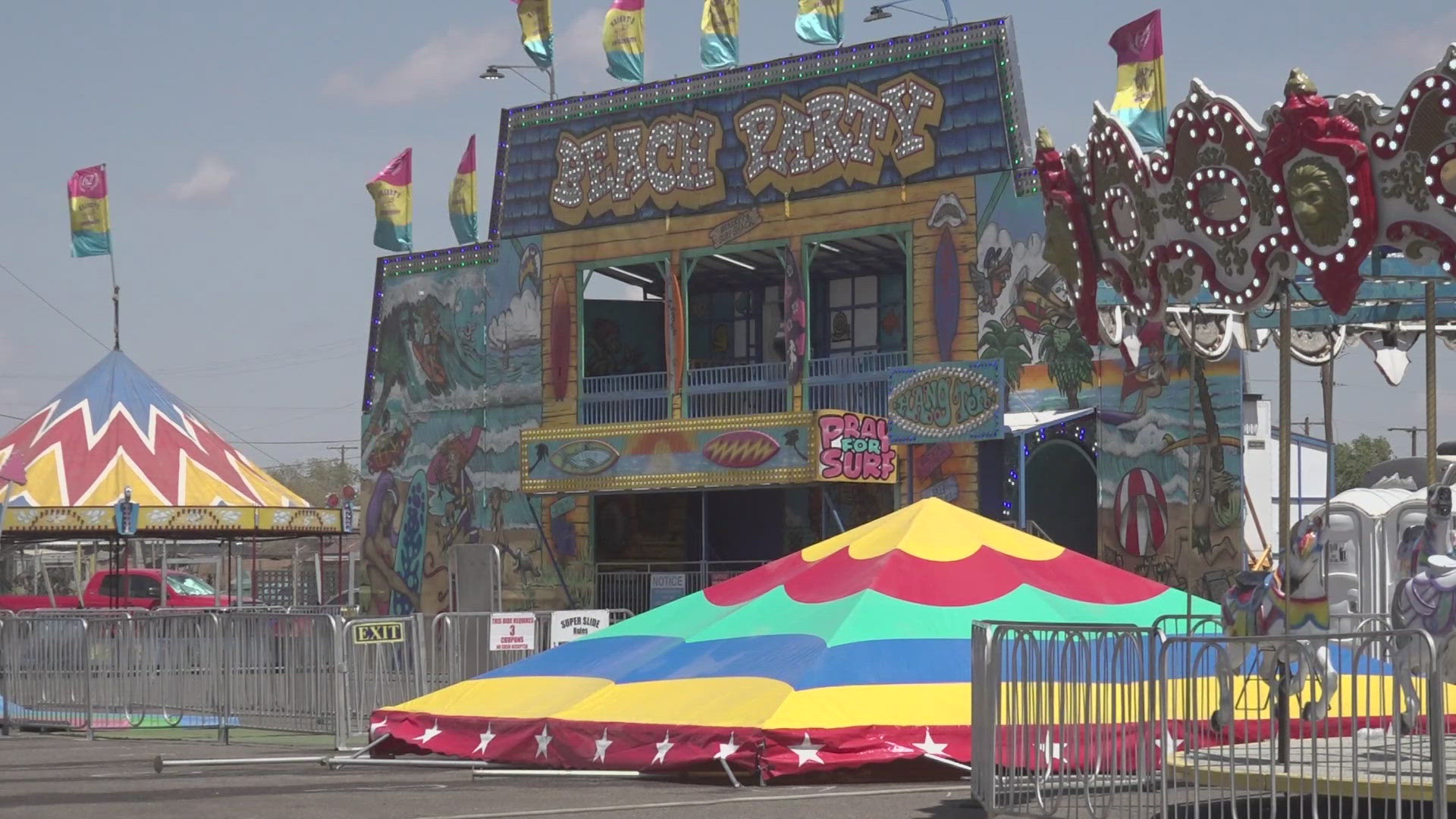 On Friday, the gates will open at 5 p.m. for the fair.