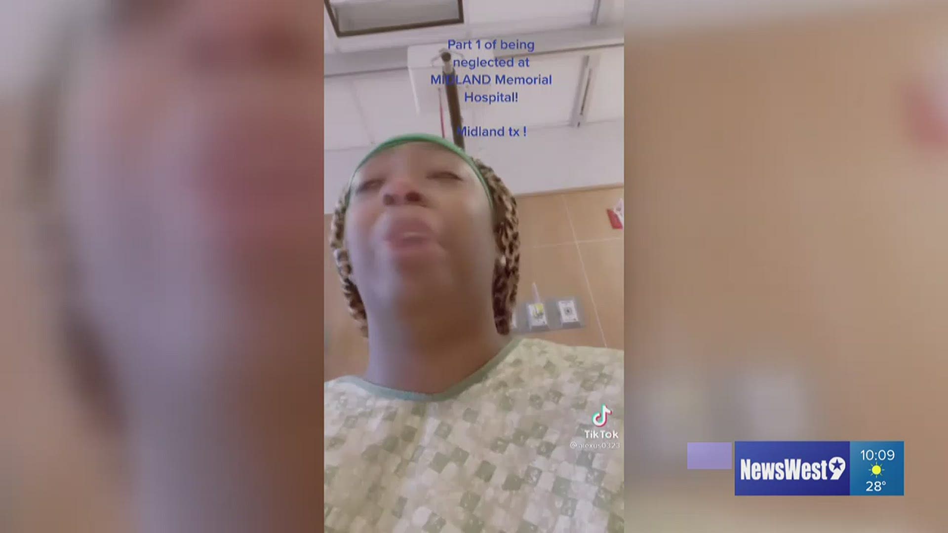Alexus Anderson posted a series of videos to the social media platform TikTok detailing the alleged mistreatment.