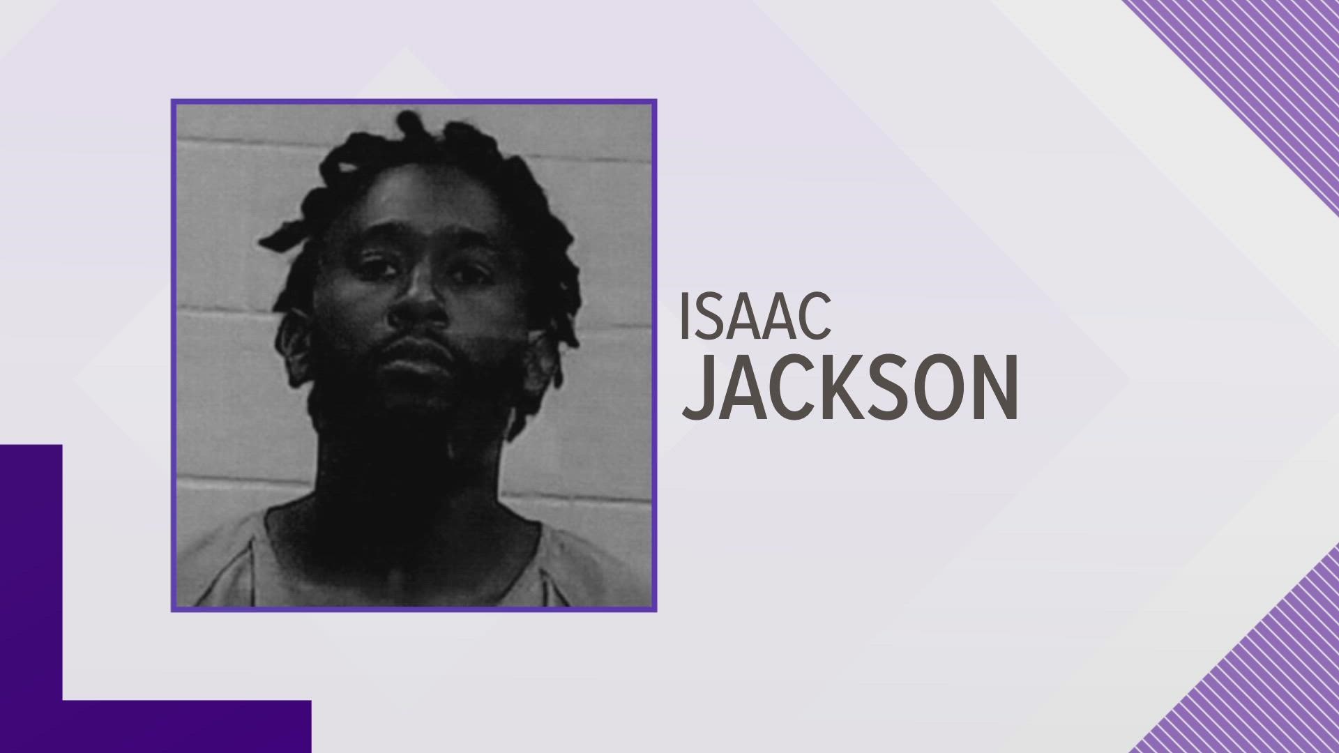 33-year-old Isaac Jackson was charged with Aggravated Robbery and his sentence was enhanced due to prior felonies.