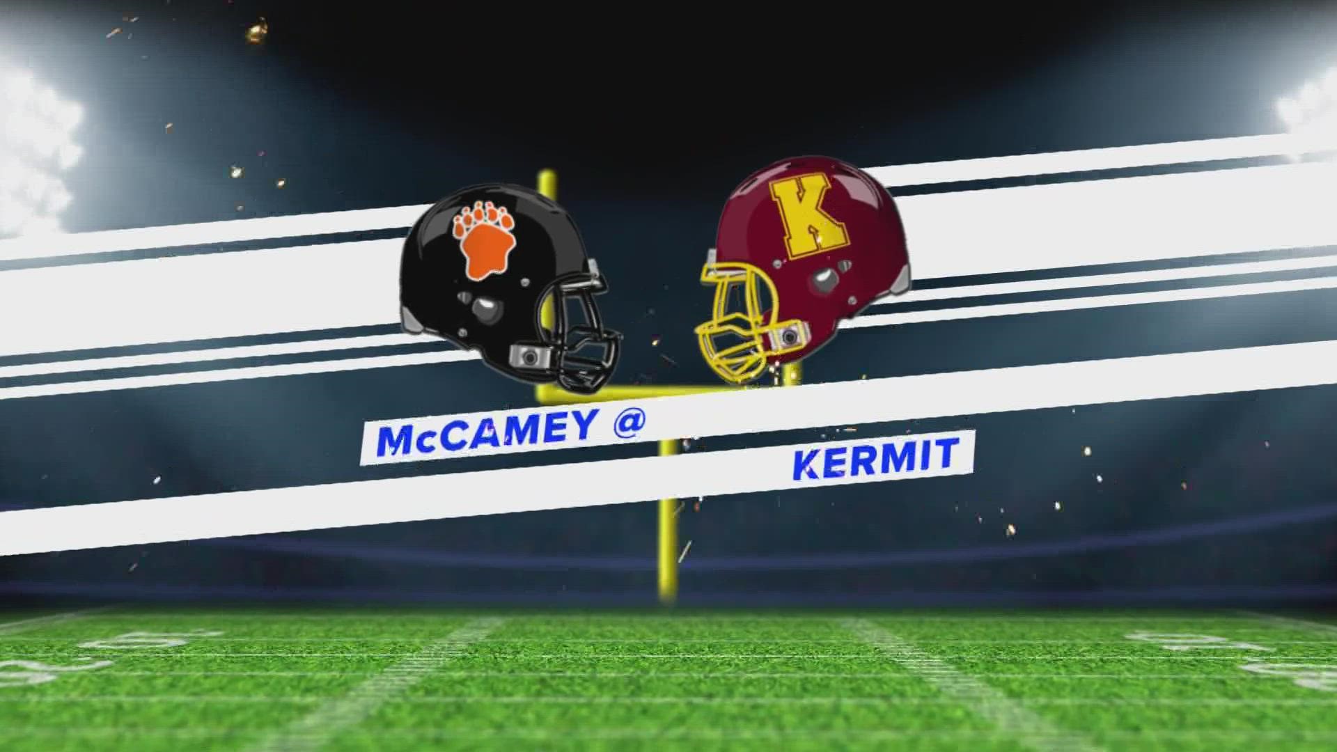 Week 1: McCamey vs. Kermit