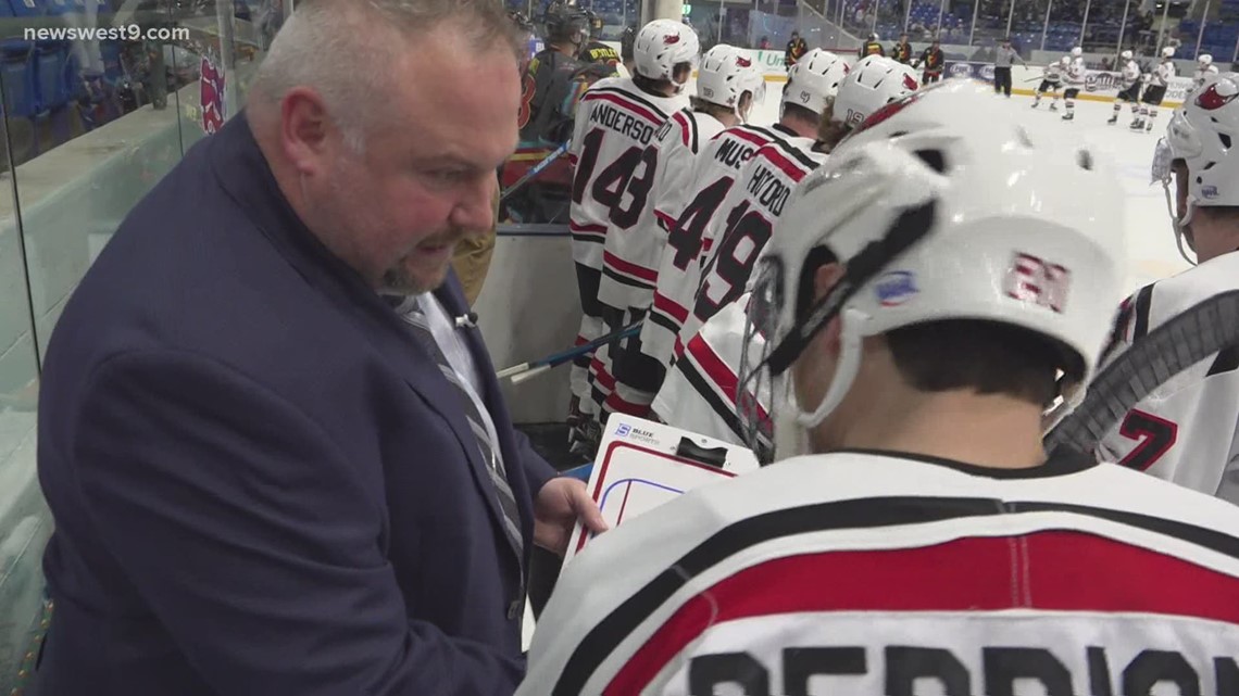 Jason Fortier Jackalopes head coach Jason Fortier: Mic'd Up | newswest9.com