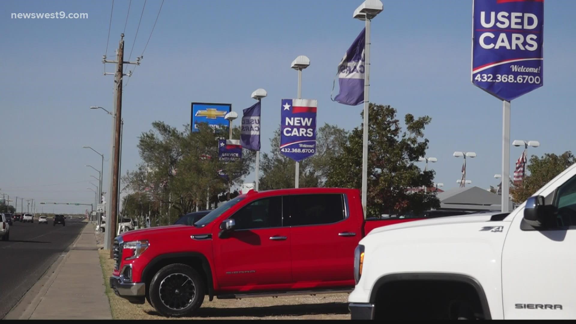NewsWest 9 spoke to an Odessa car dealership to find out more about the problems being caused by the chip shortage.