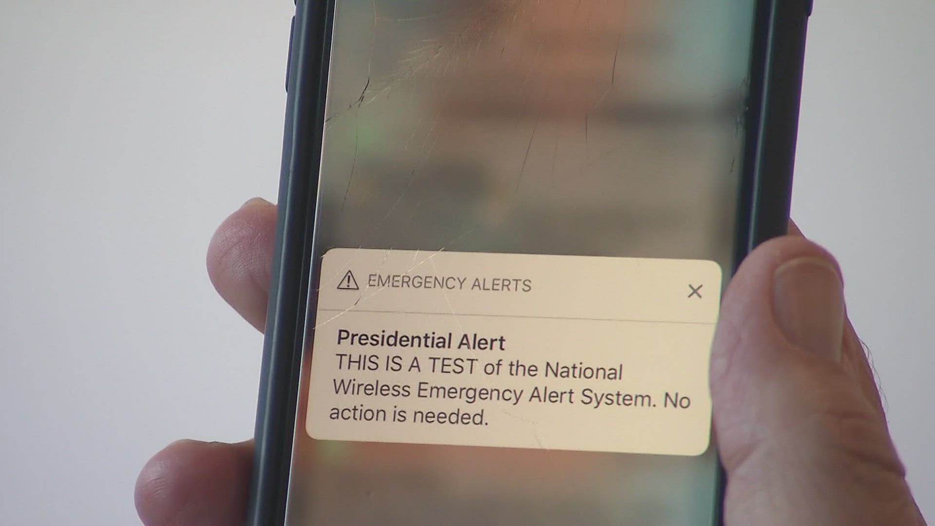 Why was there an emergency alert today? EAS test on Wednesday