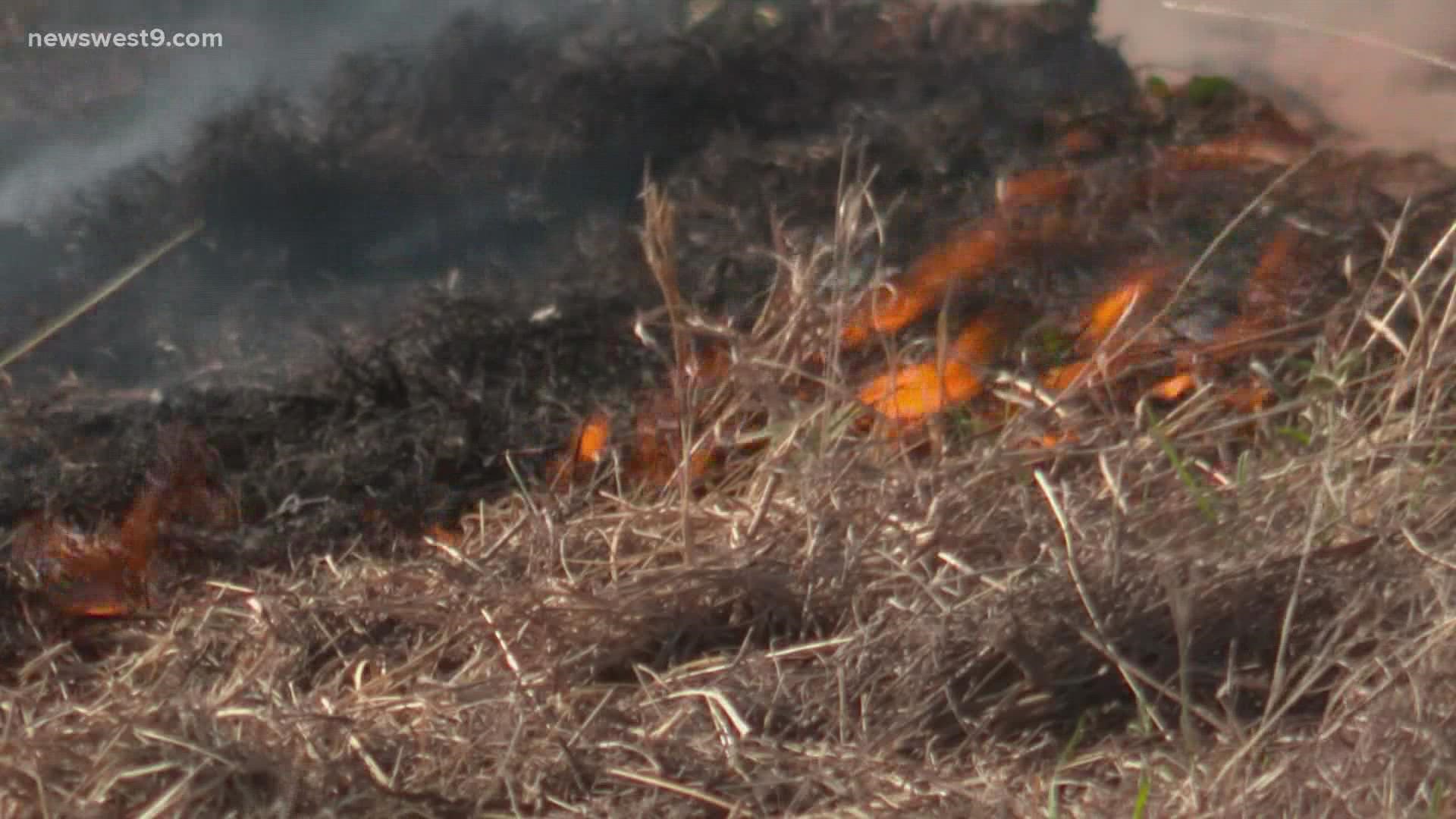 Central Texas is battling multiple fires, and Midland and Odessa are stepping up to help.