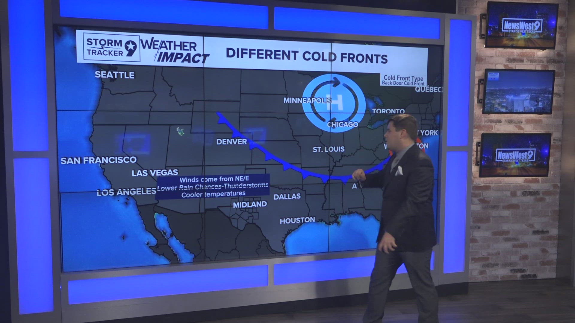 Our recent cold front was a unique one for this time coming in from the East besides the Traditional Westward cold front. Find out what that means for our weather!