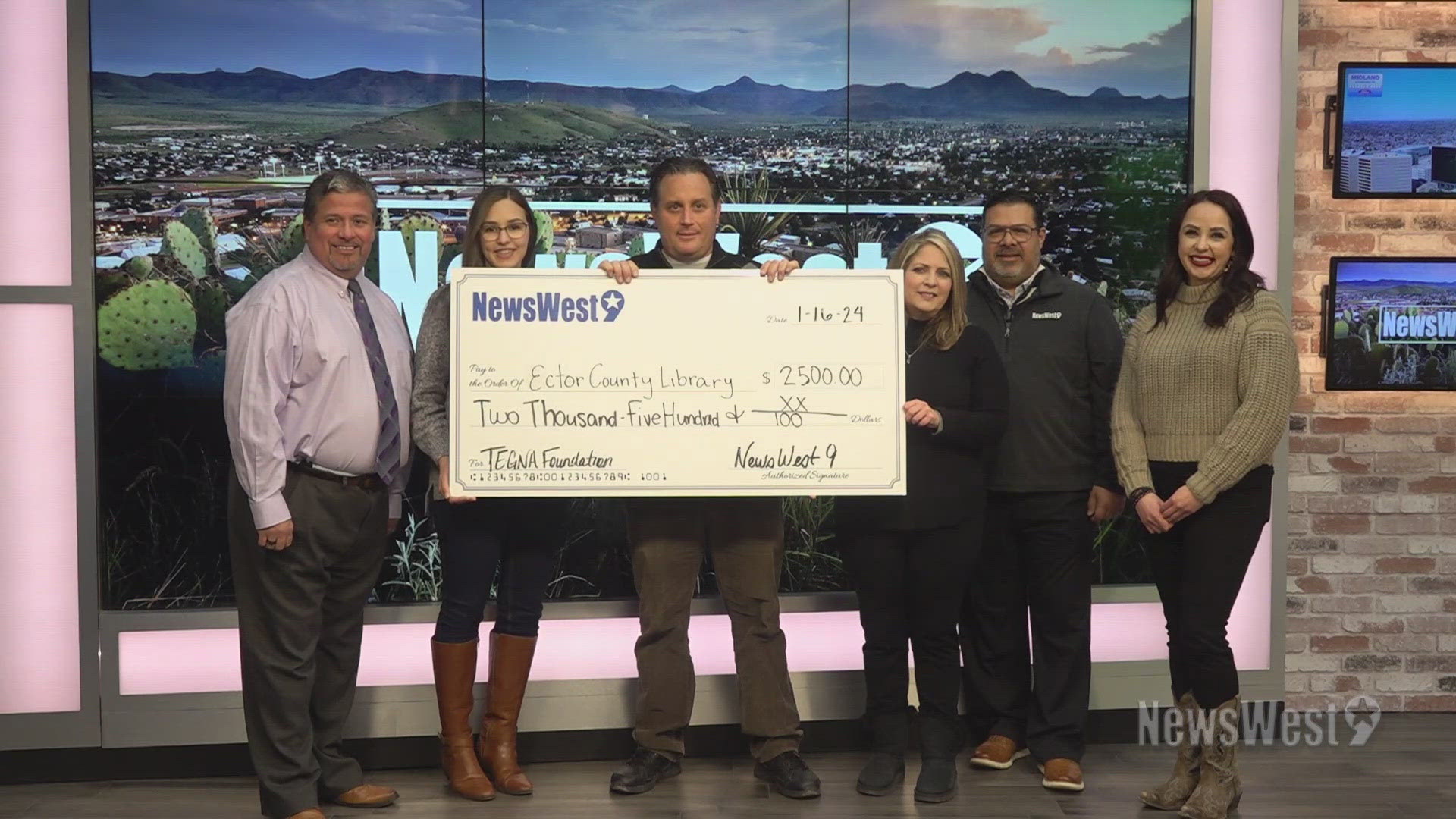 The Ector County Library, with the help of a $2,500 grant from the TEGNA Foundation, hosted a special presentation by Denver professor Dr. Maria Akrabova.