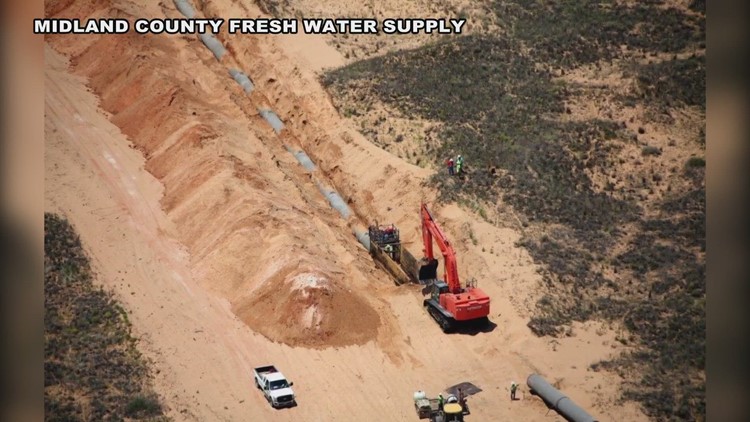 Latest on remediation project for Midland saltwater spill